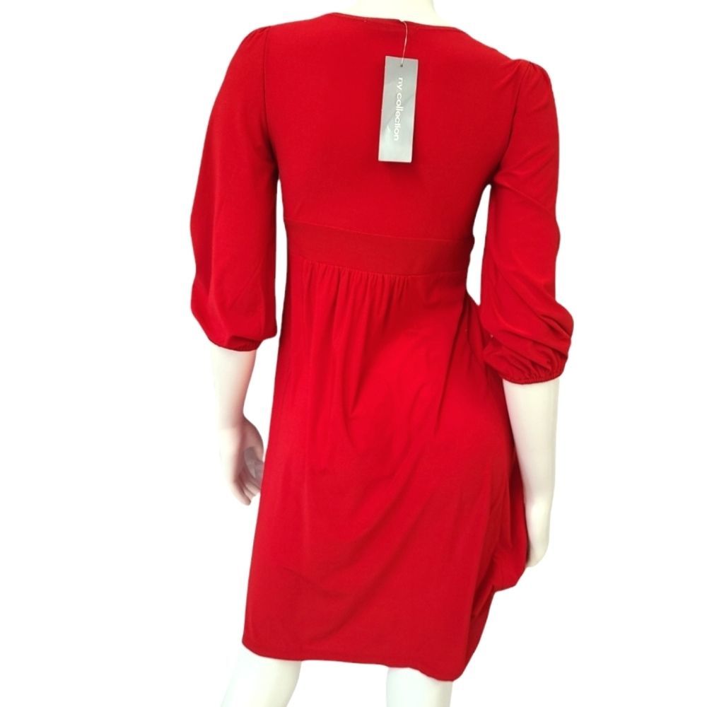 NY Collection V Neck Dress XS - Picture 6 of 9
